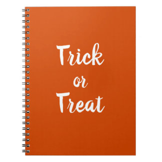 Trick or Treat Spiral Photo Notebook