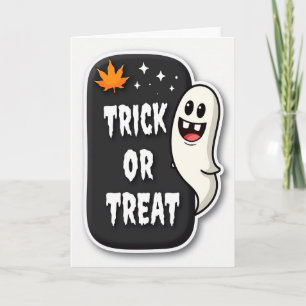 Trick Or Treat Spirit Card