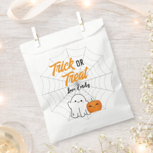 Trick or Treat Spooky Halloween Birthday Party  Favour Bags