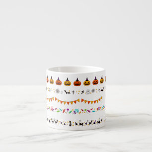 Trick Or Treat Spooky Halloween Party Creepy Decor Espresso Cup