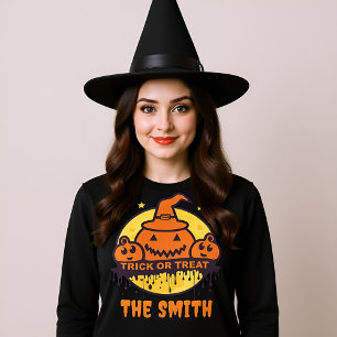 Trick-or-Treat Squad Family Shirts Halloween