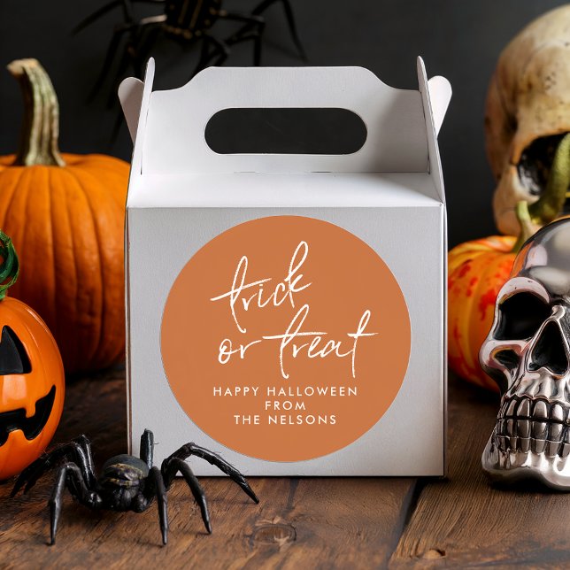 Trick or treat sticker (Creator Uploaded)
