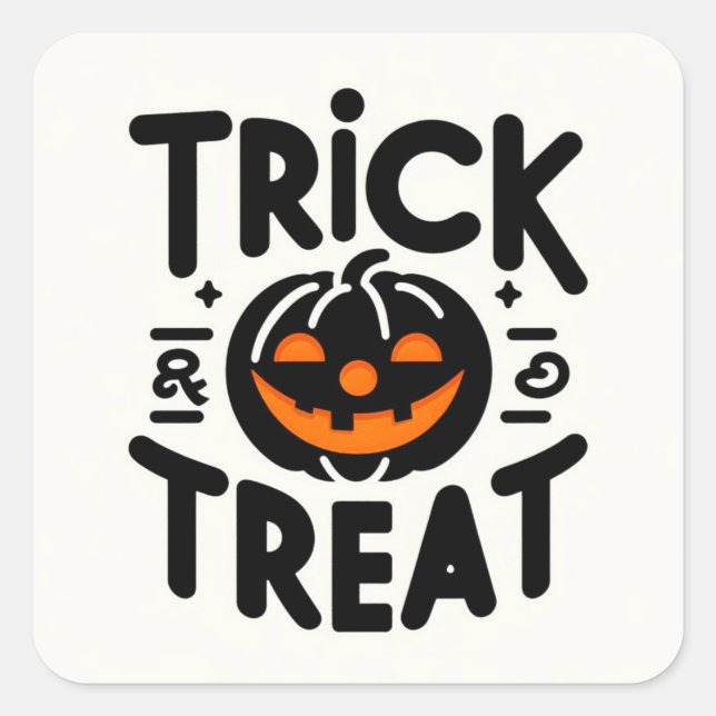 Trick or Treat Stickers  (Front)