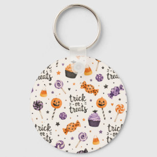 Trick or Treat Sweets Key Ring