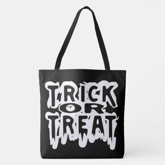 Trick or Treat Tote Bag (Front)