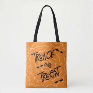 Trick or Treat Tote Happy Halloween bags