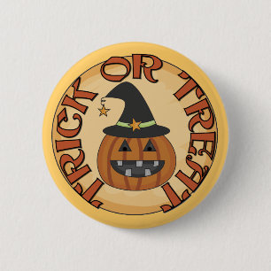 Trick or Treat Tshirts and Gifts 6 Cm Round Badge