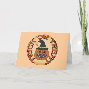 Trick or Treat Tshirts and Gifts Card
