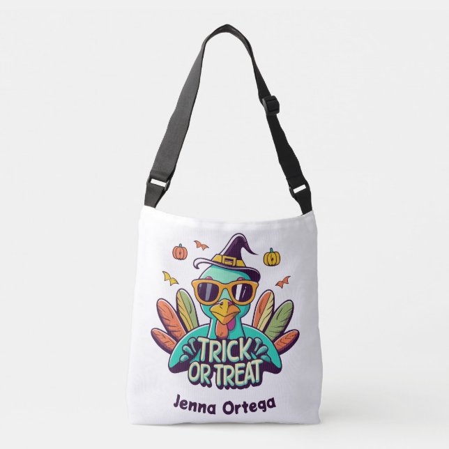 Trick or Treat Turkey - Spooktacular Soiree Crossbody Bag (Front)