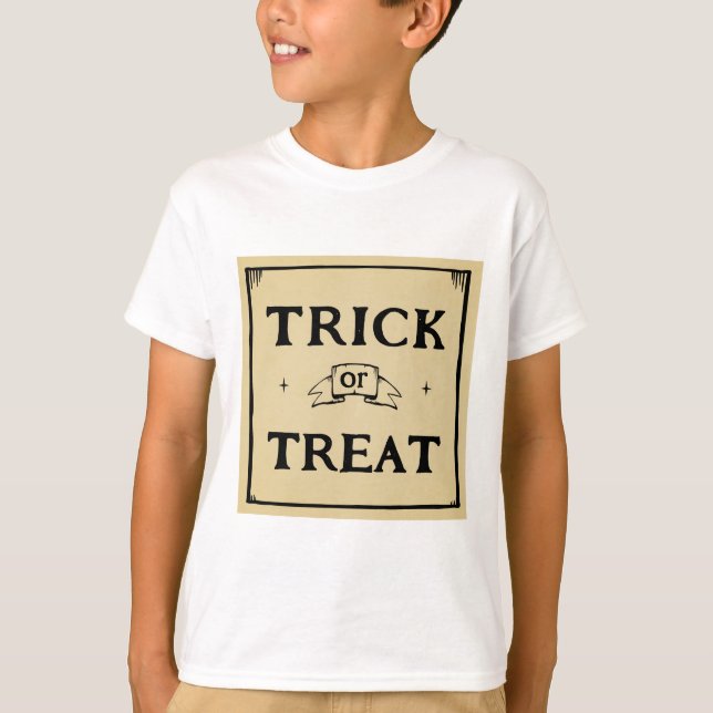 trick or treat vintage  T-Shirt (Front)