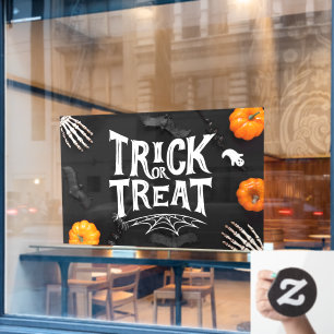 Trick or Treat Window Cling