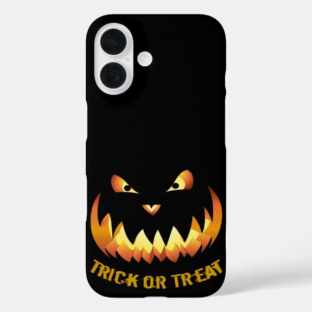 Trick or Treat with Pumpkin Face... Case-Mate iPhone Case (Back)