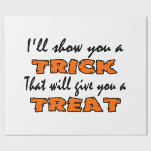 Trick or Treat Wrapping Paper