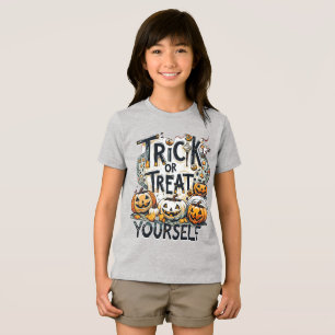Trick Or Treat Yourself - Halloween  Tri-Blend Shirt