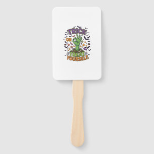 Trick Or Treat Yourself Zombie Hand Halloween Cand Fan