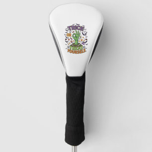 Trick Or Treat Yourself Zombie Hand Halloween Cand Golf Head Cover