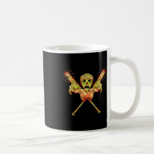 Trick Or Treat Zombie Gift Scary Halloween Coffee Mug