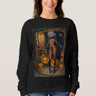 Trick or Treater, Brave Halloween Costume Girl Sweatshirt