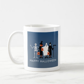 Trick or Treaters Halloween Coffee Mug