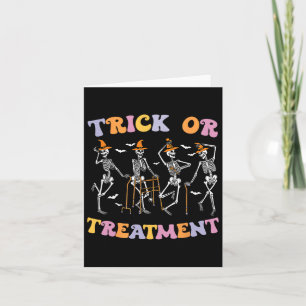 Trick Or Treatment Pt Physical Therapy Therapist H Card