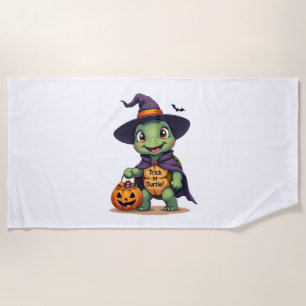 Trick-or-Turtle Beach Towel