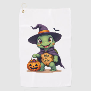 Trick-or-Turtle Golf Towel