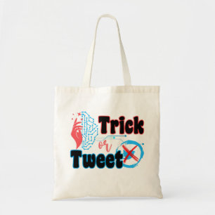 Trick or Tweet.b Tote Bag