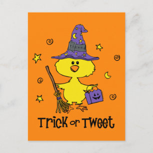 Trick or Tweet Postcard