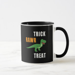 Trick Rawr Treat Cute Halloween Tyrannosaurus Rex Mug