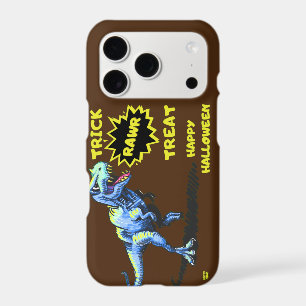 "TRICK RAWR TREAT" funny halloween dinosaur