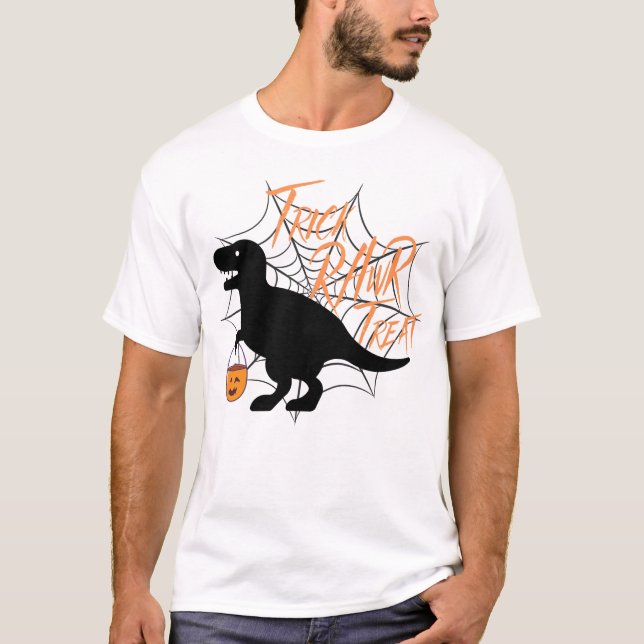 Trick Rawr Treat T-Shirt (Front)