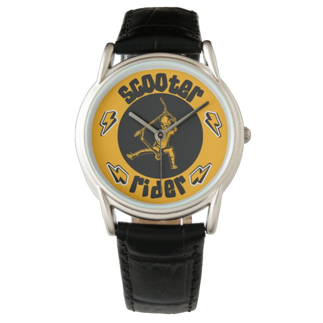 Trick Scooter Rider Watch (Front)