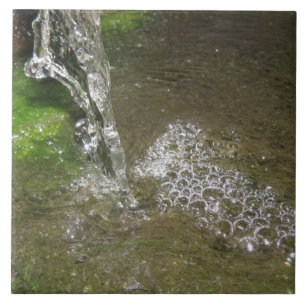 Trickling Waterfall Bubbling Water Tile