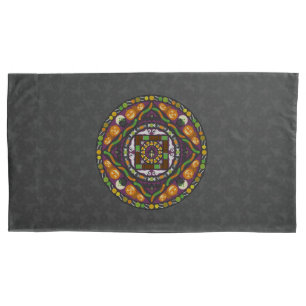 Tricks and Treats Mandala Pillowcase