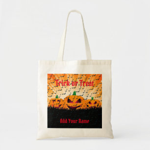 Tricks or Treats Happy Halloween Tote Bag