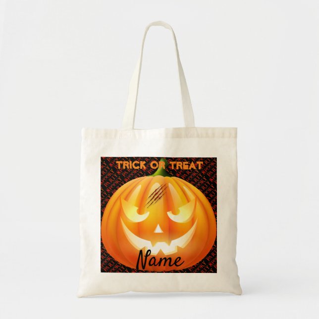 Tricks or Treats Tote Bag (Front)