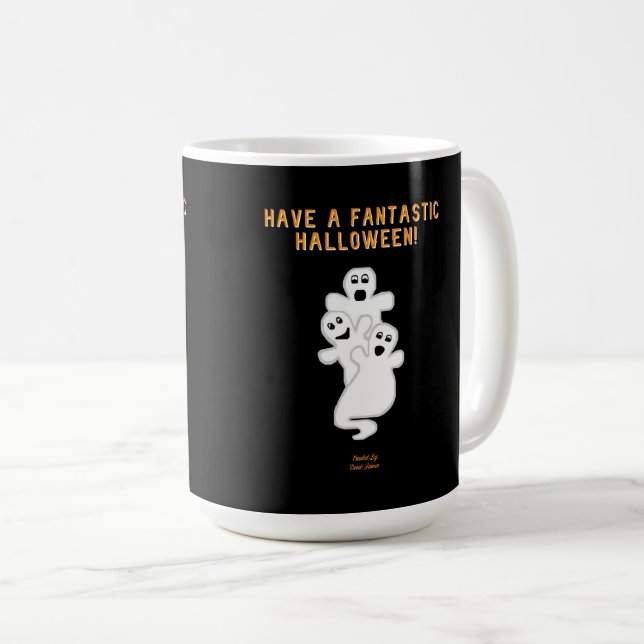 Trickster Ghosts Coffee Mug (Front Right)