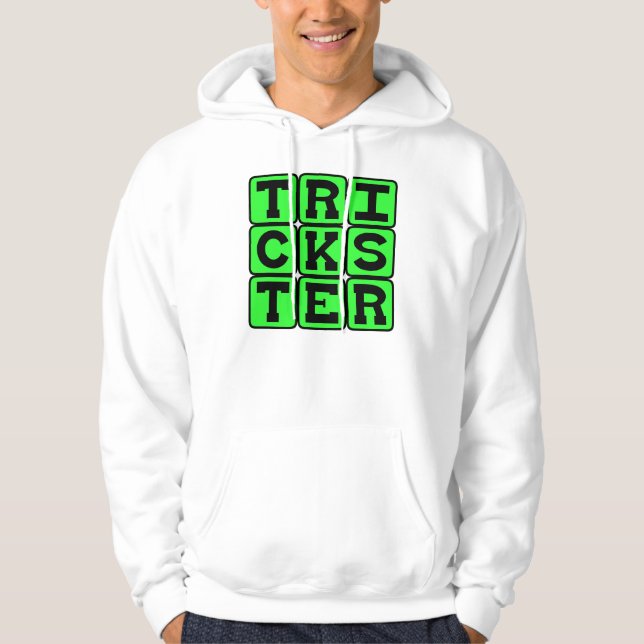 Trickster, Illusionist Hoodie (Front)