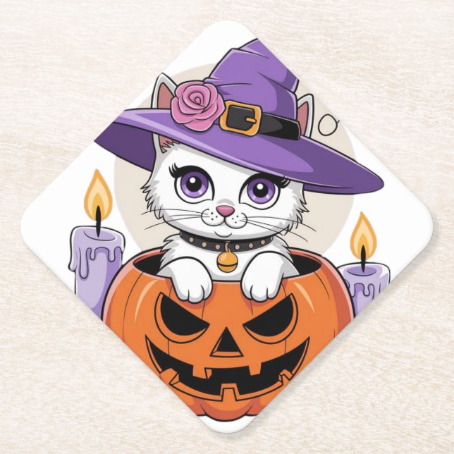 Trickster Paper Coaster (Front)