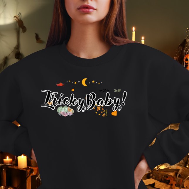 Tricky Baby Funny Halloween 2026 Sweatshirt (Creator Uploaded)