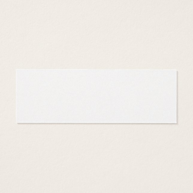 Tricky skinny marketing card (Back)