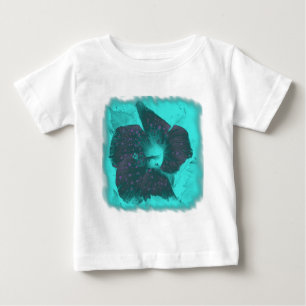 Tricolor Abstract Hibiscus Baby T-Shirt