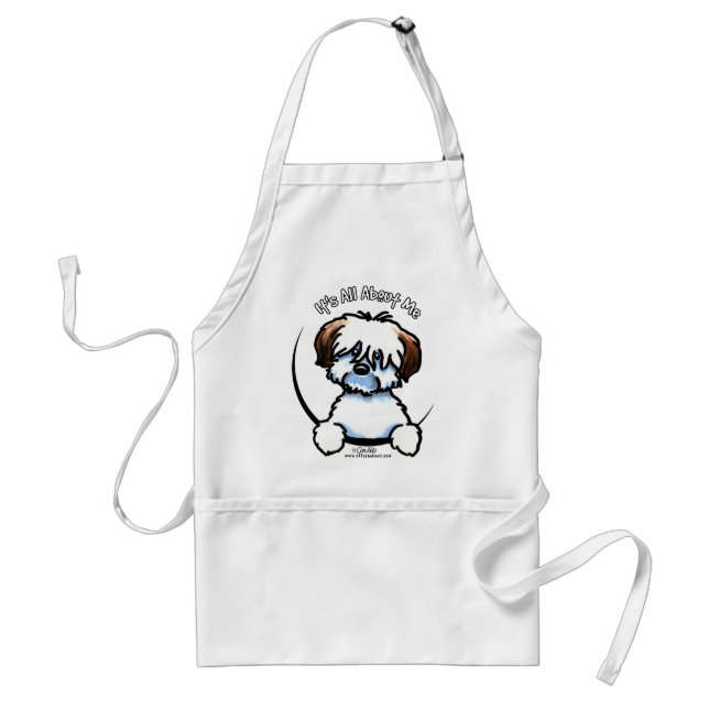 Tricolor Coton Its All About Me Standard Apron (Front)