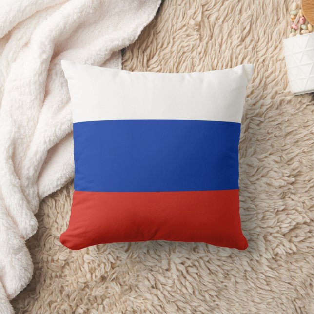 Tricolor Russia flag Cushion (Blanket)