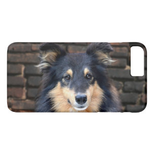 Tricolor Sheltie face Case-Mate iPhone Case