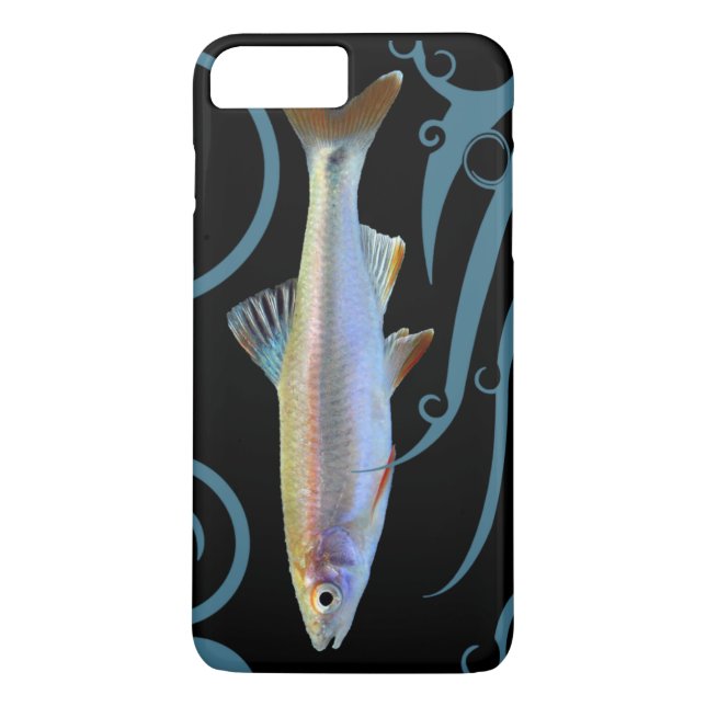 Tricolor Shiner with Stylised Waves Case-Mate iPhone Case (Back)