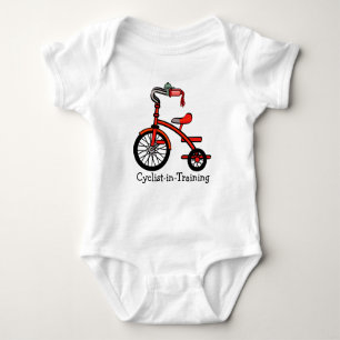 Tricycle Design Clothing Baby Bodysuit