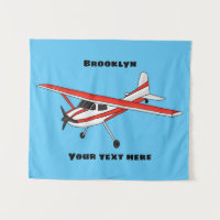 Tricycle gear aircraft cartoon