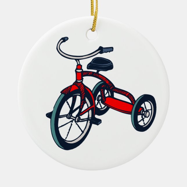 TRICYCLE ROUND ORNAMENT (Front)