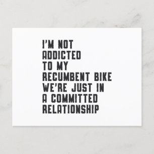 Tricycle Triker Recumbent Bike Trike Vintage Retro Postcard